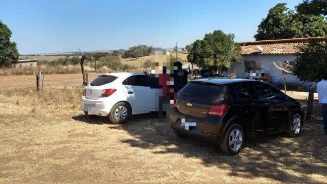 Pai e preso em flagrante na zona rural de Piracanjuba, suspeito de estrupar a própria filha