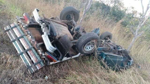 Grave acidente na GO-139 entre Caldas Novas e Mazagão deixa uma pessoa ferida