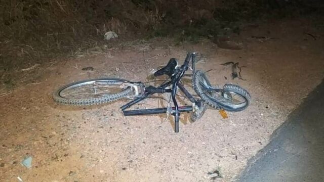 Ciclista morre em grave acidente na GO 139 entre Caldas Novas e Marzagão