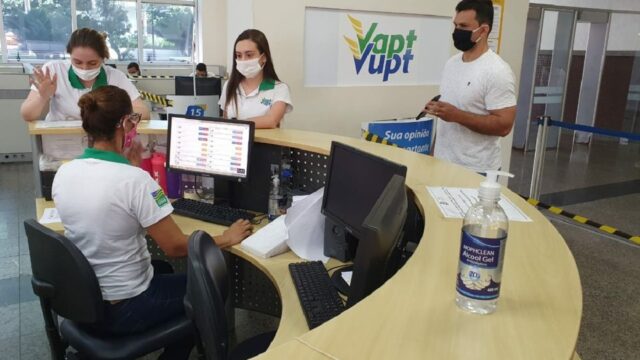 Vapt Vupt volta a disponibilizar agendamento a partir desta segunda-feira (13)