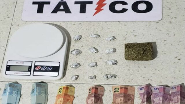 Três suspeitos são presos por tráfico de drogas na Vila Chaud, em Catalão