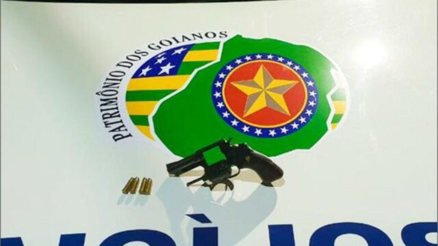 Suspeito é autuado por porte ilegal de arma de fogo em Catalão