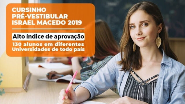 Cursinho Israel Macedo segue sendo referência com alto índice de aprovação