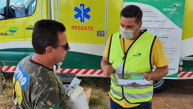Ação da Eco050 bate a marca dos 21 mil atendimentos aos caminhoneiros