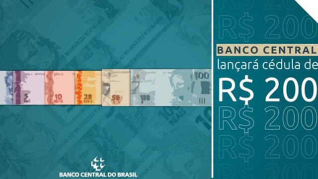 Banco Central anuncia lançamento da nota de R$ 200