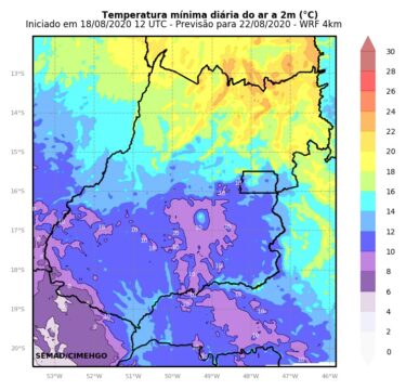 Mudança no tempo atmosférico está previsto para os próximos dias em Catalão (GO): Frio à vista