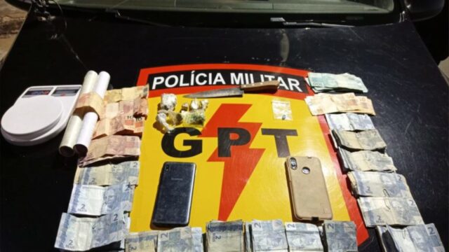 Em Catalão, homem é preso suspeito de tráfico de drogas