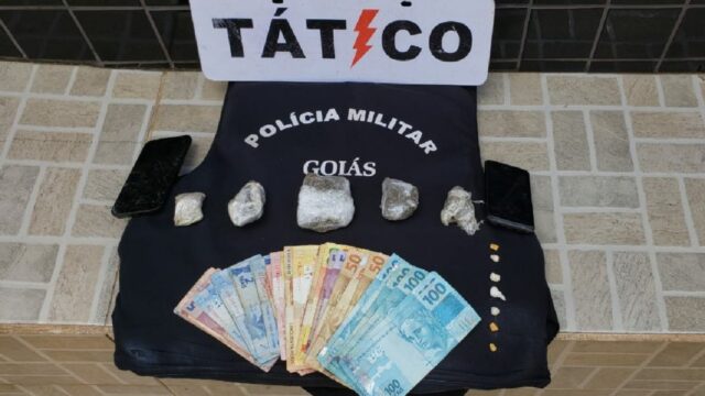 Tático Móvel do 18ºBPM realizou a prisão de um casal de criminosos pelos crimes de Tráfico de Drogas e Associação para o Tráfico