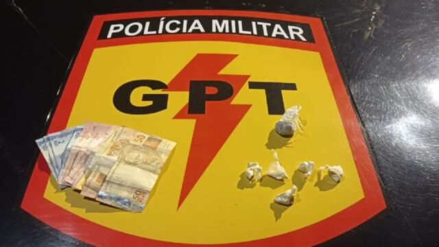 Jovem é preso suspeito de tráfico de drogas em Catalão