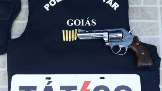 Homem é preso por porte ilegal de arma de fogo em Catalão