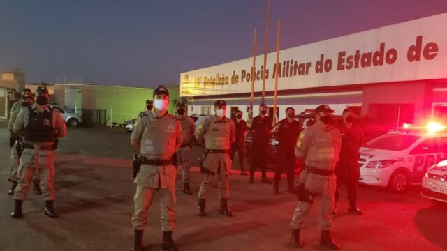Em Catalão, PM realiza "Operação Tranquilidade Publica" nesta sexta-feira