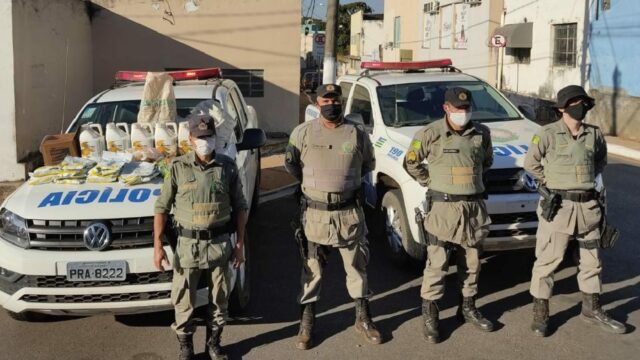 Defensivos avaliados em R$ 25 mil são recuperados pelo Batalhão Rural, em Catalão