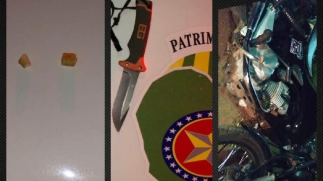 Homem é detido por pratica de direção perigosa e posse de entorpecentes