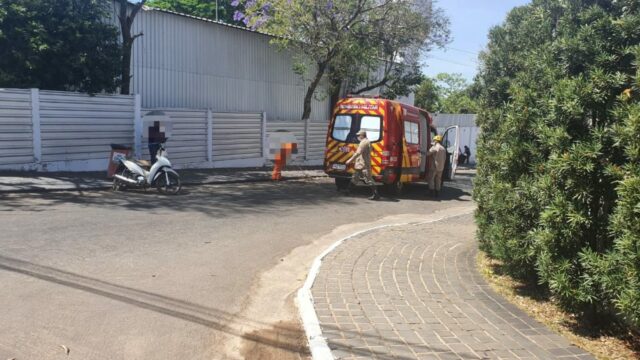 Acidente envolvendo duas motos deixa jovem ferido em Catalão