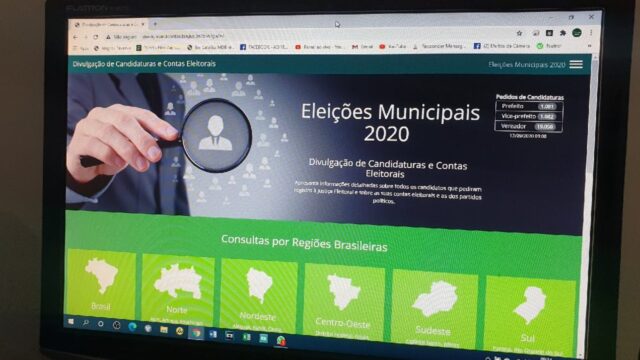 Eleições 2020: sistema de divulgação de candidaturas já está disponível