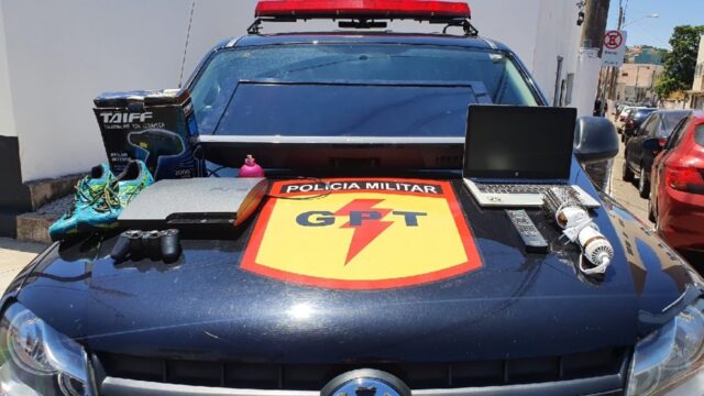 Vítima é amarrada durante assalto à residência em Catalão, três suspeitos são presos
