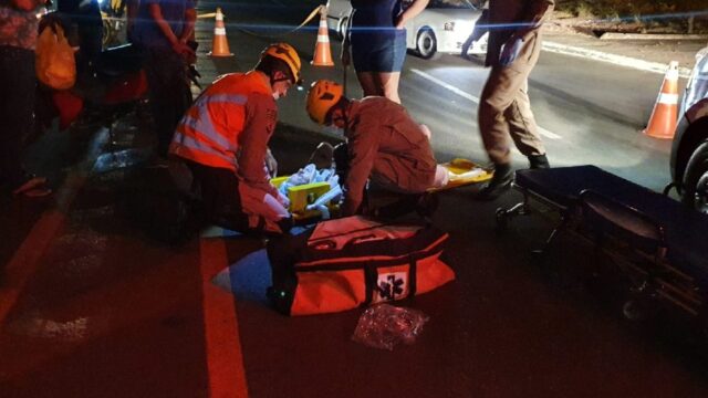 Motociclista fica ferida após ser atingida por cabo desenergizado em Catalão