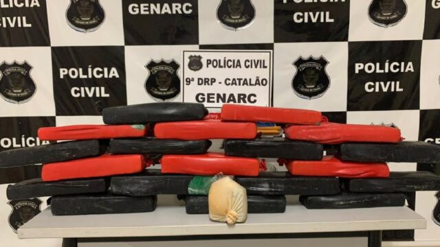 Três homens são presos com drogas pelo Genarc de Catalão