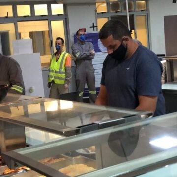 Diretoria do Sindicato Metabase visita terminal da empresa Cmoc