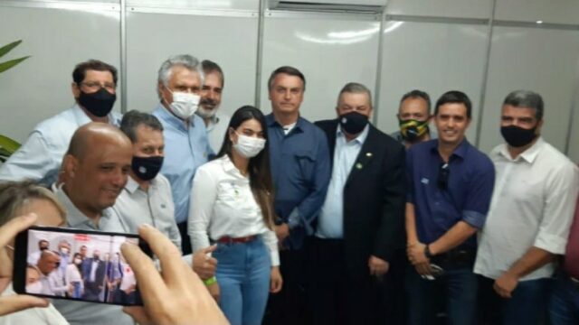 Presidentes de Sindicatos Rurais de Goiás se reúnem com Bolsonaro
