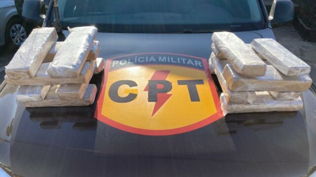 Polícia apreende aproximadamente 17 quilos de drogas em Caldas Novas