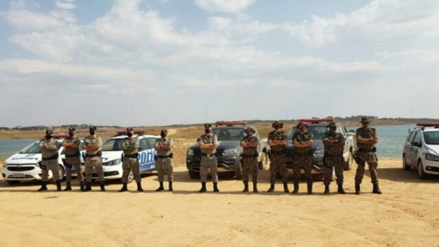 Polícia Militar, em conjunto com as equipes do Comando de Policiamento Ambiental - CPA, realizam a Operação "Três Ranchos"