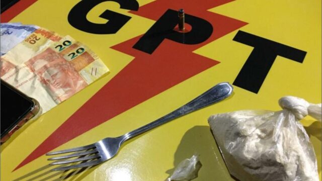 GPT realizou a prisão de um indivíduo pelo crime de Tráfico de Drogas, em Catalão