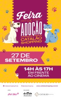 1º Feira de Adoção de Pets do Catalão Shopping