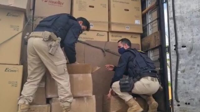 Droga avaliada em R$ 1 milhão é apreendida na BR-153, em Morrinhos