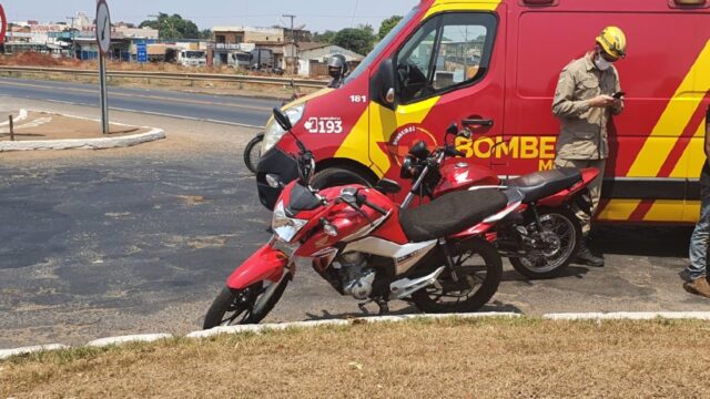 Acidente na BR 050 deixa motociclista ferida em Catalão
