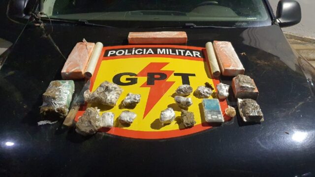 Pai é preso e filho apreendido por suspeita de tráfico de drogas em Catalão