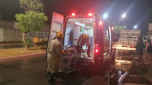 Motorista atinge motociclista e foge sem prestar socorro, em Catalão