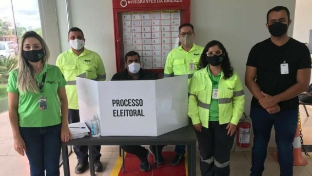 Dirigente Sindical participa dos testes de eleição on-line do processo da CIPA/CIPAMIN da empresa Mosaic