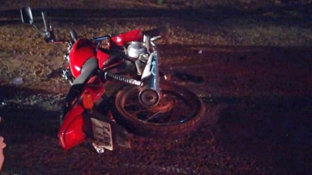 Queda de moto deixa motociclista com ferimentos graves na GO-330, perímetro urbano de Catalão