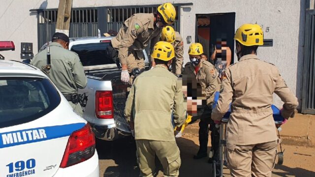 Homem amarrado em carroceria é encontrado após camionete envolver em acidente, em Catalão