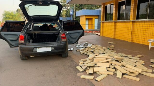 PRF apreende mais de 250 quilos de maconha em Jataí