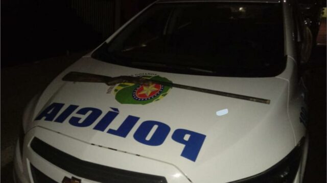 Polícia Militar prende suspeito em flagrante com arma de fogo, em Catalão