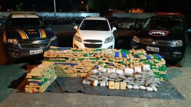 Em 21 meses, forças policiais apreendem mais de 100 toneladas de drogas em Goiás