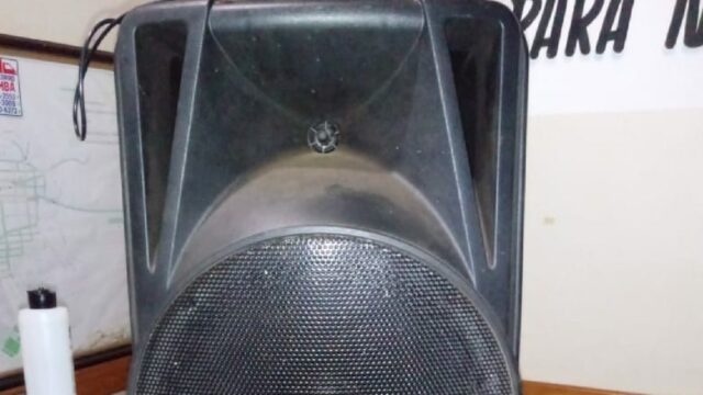 PM lavra TCO por pertubação de sossêgo e apreende equipamento, em Orizona
