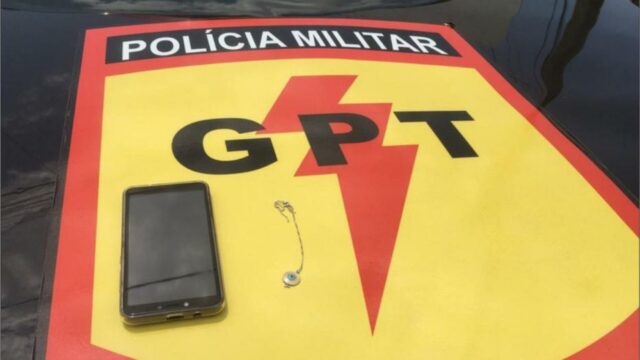 Durante luta corporal com vítima, homem é preso em flagrante por crime de roubo, em Catalão