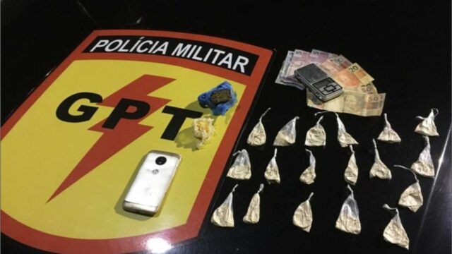 Suspeito de tráfico é preso e drogas apreendidas, em Catalão