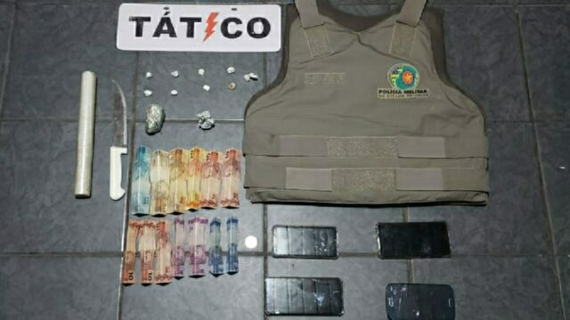 Homem é preso em Cumari suspeito de vender drogas