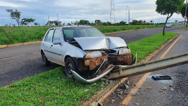 Em Catalão, vítima localiza veículo batido após furto