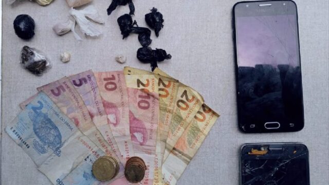 Polícia Militar prende traficante de drogas em Pires do Rio