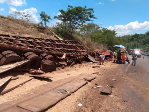Grave acidente é registrado na BR-050 entre Uberlândia e Araguari