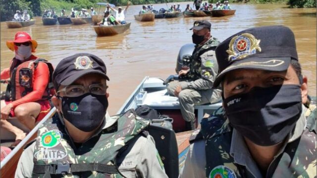 Polícia Militar participa da Segunda Virada Ambiental