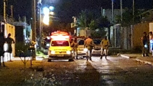 Violência Domestica: homem é baleado e preso após tentar agredir esposa e ameaçar esfaquear policiais