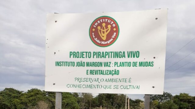 Instituto João Margon Vaz: Projeto Pirapitinga Vivo, plantio de mudas e revitalização