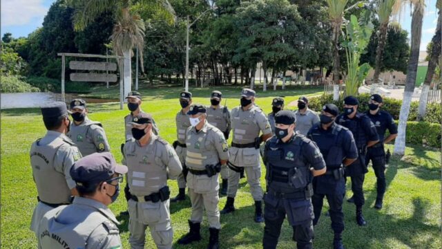 Polícia Militar realiza 18ºBPM realiza Operação Praça Segura
