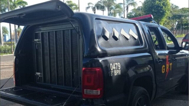 GPT recaptura foragido da justiça no bairro São José
